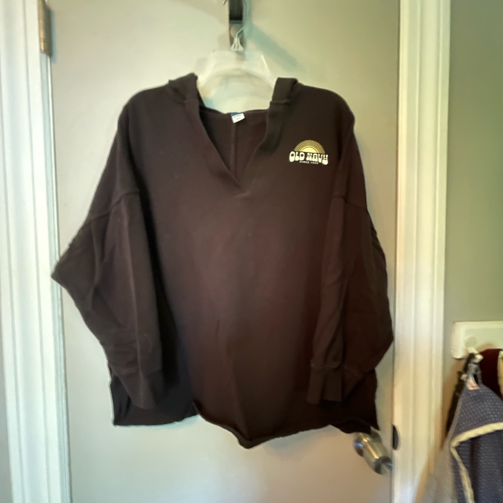 Old Navy Black XL Hoodie Womens